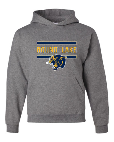 Round Lake Panthers Mascot #4 Men's Premium Hoodie