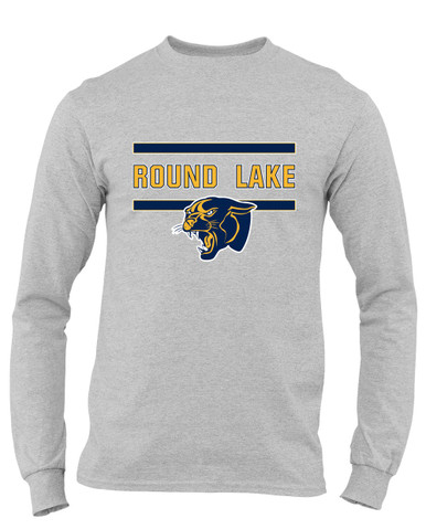 Round Lake Panthers Mascot #4 Men's Premium LS T-Shirt