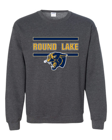Round Lake Panthers Mascot #4 Men's Sweatshirt