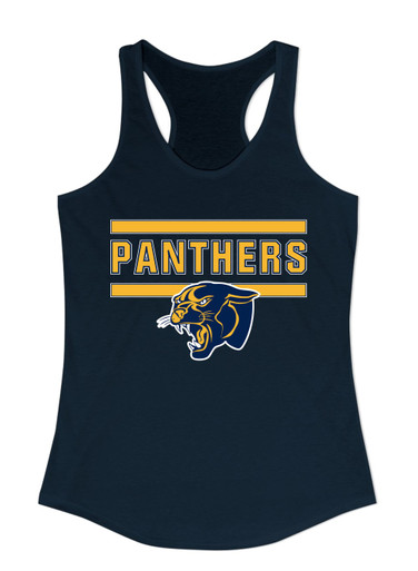Round Lake Panthers Mascot #5 Women's Tank Top