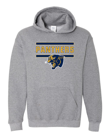 Round Lake Panthers Mascot #5 Men's Hoodie