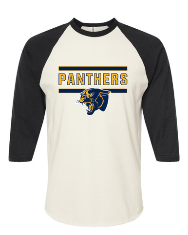 Round Lake Panthers Mascot #5 Men's Baseball T-Shirt