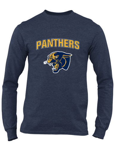 Round Lake Panthers Mascot #6 Men's Premium LS T-Shirt