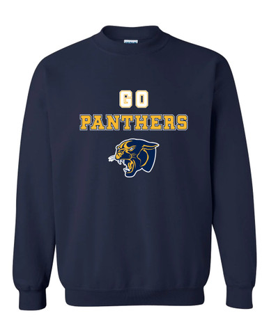 Round Lake Panthers Go Team Men's Sweatshirt