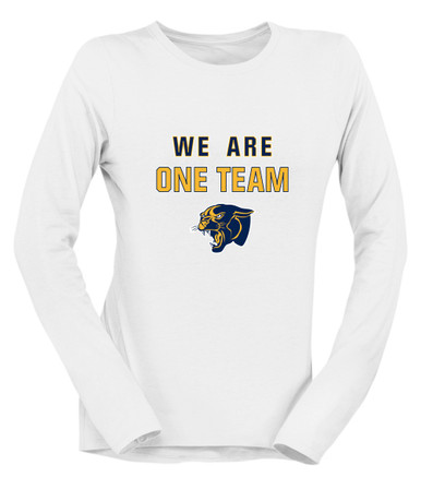 Round Lake Panthers We Are One Team Women's Premium LS T-Shirt