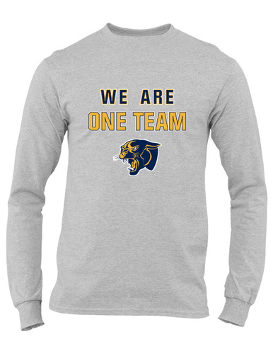 Round Lake Panthers We Are One Team Men's Premium LS T-Shirt
