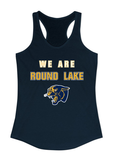 Round Lake Panthers We Are Women's Tank Top