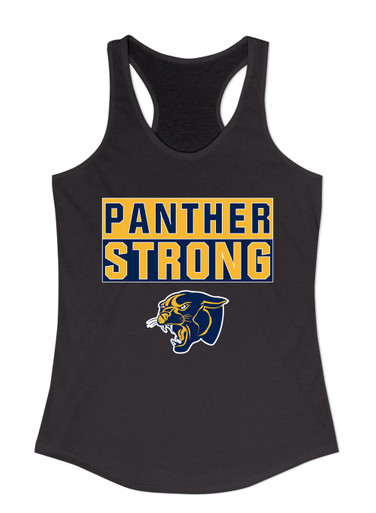 Round Lake Panthers Strong #1 Women's Tank Top