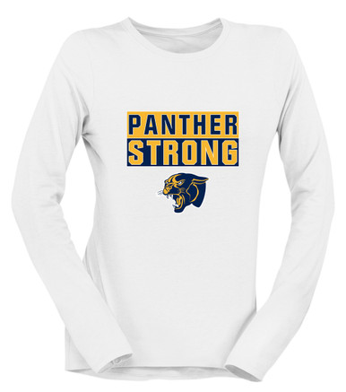Round Lake Panthers Strong #1 Women's LS T-Shirt