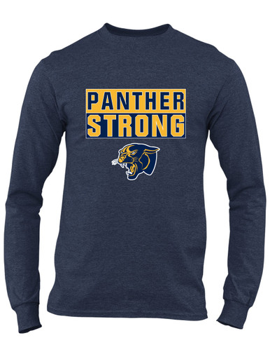 Round Lake Panthers Strong #1 Men's Premium LS T-Shirt