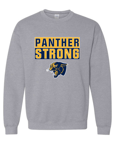 Round Lake Panthers Strong #1 Men's Sweatshirt