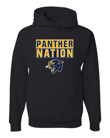 Round Lake Panthers Nation #1 Men's Premium Hoodie