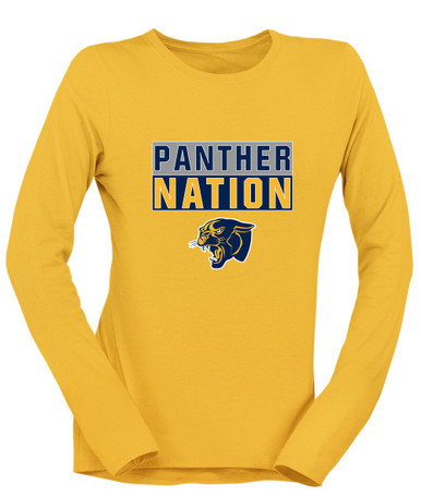 Round Lake Panthers Nation #1 Women's LS T-Shirt