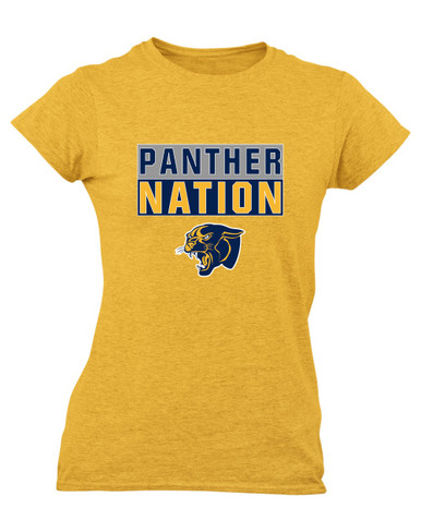 Round Lake Panthers Nation #1 Women's Premium SS T-Shirt