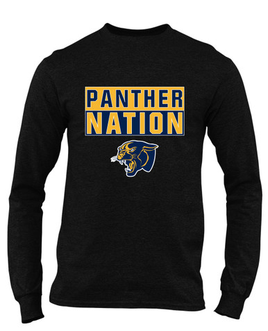 Round Lake Panthers Nation #1 Men's Premium LS T-Shirt
