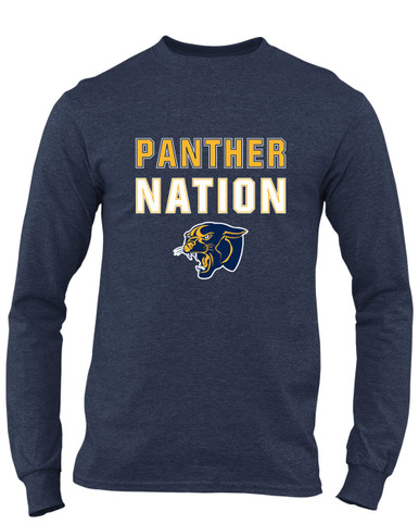 Round Lake Panthers Nation #2 Men's LS T-Shirt