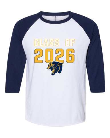 Round Lake Panthers Class of 2026 Women's Baseball T-Shirt