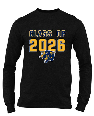 Round Lake Panthers Class of 2026 Men's LS T-Shirt