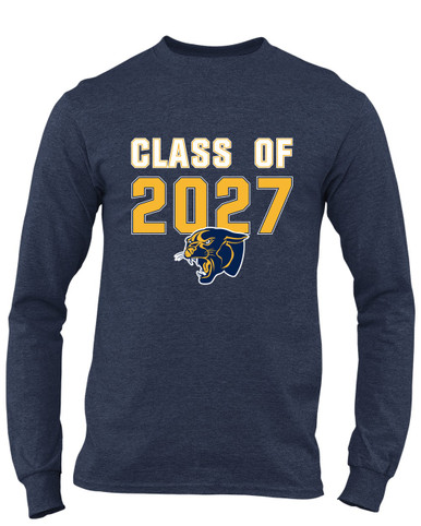 Round Lake Panthers Class of 2027 Men's Premium LS T-Shirt
