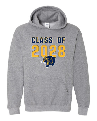 Round Lake Panthers Class of 2028 Men's Hoodie