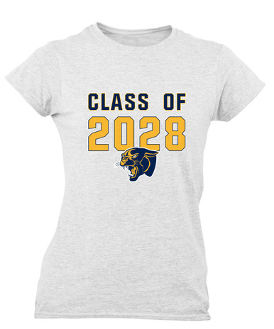 Round Lake Panthers Class of 2028 Women's SS T-Shirt