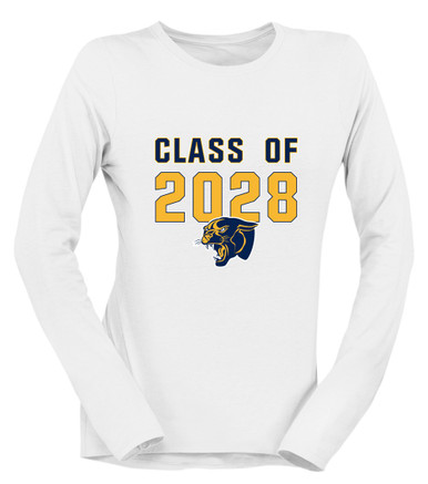 Round Lake Panthers Class of 2028 Women's LS T-Shirt