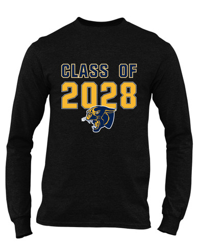 Round Lake Panthers Class of 2028 Men's Premium LS T-Shirt