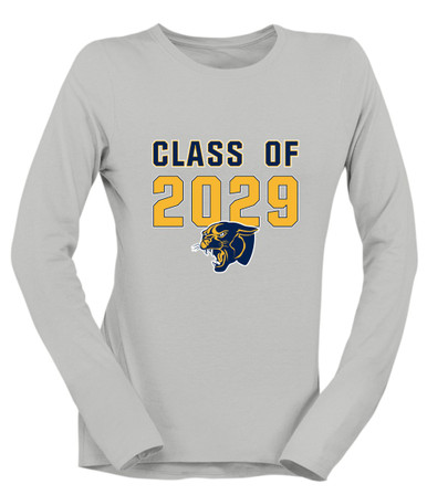 Round Lake Panthers Class of 2029 Women's Premium LS T-Shirt