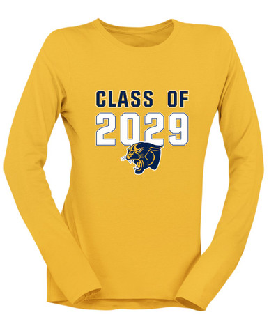 Round Lake Panthers Class of 2029 Women's LS T-Shirt
