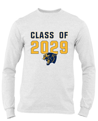 Round Lake Panthers Class of 2029 Men's LS T-Shirt