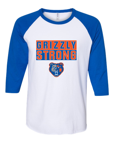 Grand Oaks Grizzlies Strong #1 Women's Baseball T-Shirt