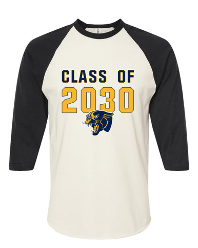 Round Lake Panthers Class of 2030 Women's Baseball T-Shirt