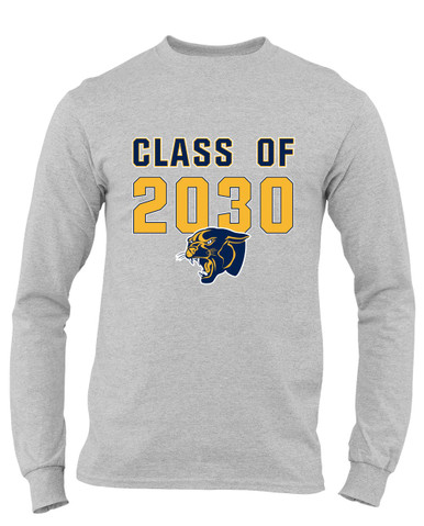 Round Lake Panthers Class of 2030 Men's Premium LS T-Shirt