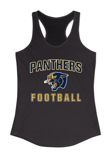 Round Lake Panthers Football #1 Women's Tank Top