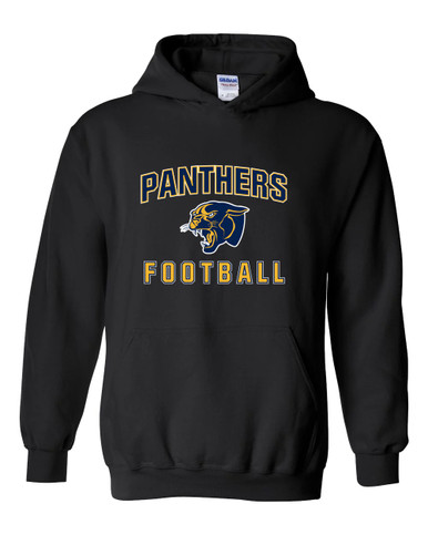 Round Lake Panthers Football #1 Men's Hoodie