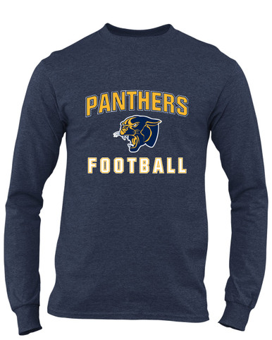 Round Lake Panthers Football #1 Men's Premium LS T-Shirt