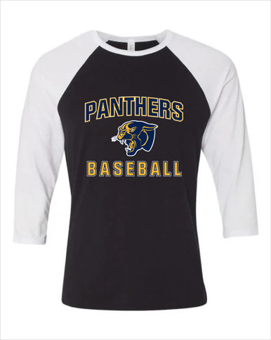 Round Lake Panthers Baseball #1 Men's Baseball T-Shirt