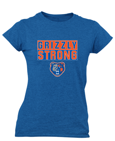 Grand Oaks Grizzlies Strong #1 Women's Premium SS T-Shirt