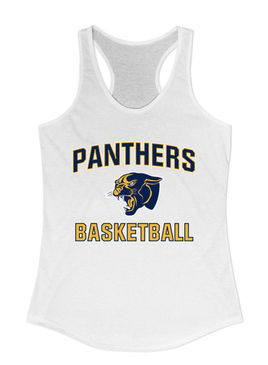 Round Lake Panthers Basketball #1 Women's Tank Top