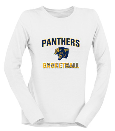 Round Lake Panthers Basketball #1 Women's Premium LS T-Shirt