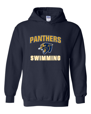 Round Lake Panthers Swimming Men's Hoodie