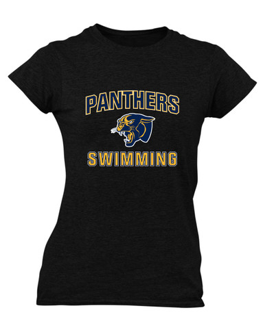 Round Lake Panthers Swimming Women's SS T-Shirt
