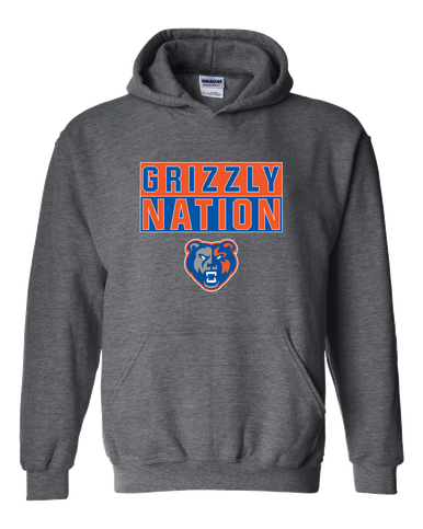 Grand Oaks Grizzlies Nation #1 Men's Hoodie