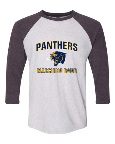 Round Lake Panthers Marching Band Women's Baseball T-Shirt