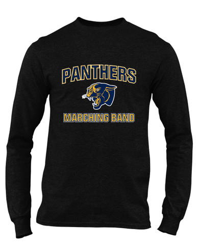 Round Lake Panthers Marching Band Men's LS T-Shirt