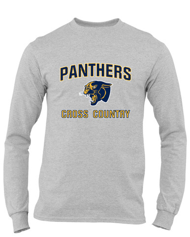Round Lake Panthers Cross Country Men's LS T-Shirt