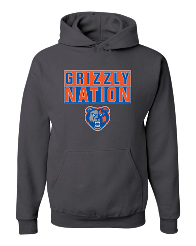 Grand Oaks Grizzlies Nation #1 Men's Premium Hoodie