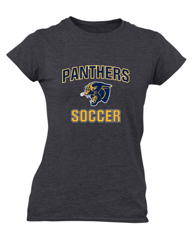Round Lake Panthers Soccer #1 Women's SS T-Shirt