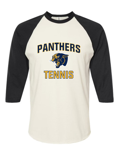 Round Lake Panthers Tennis Women's Baseball T-Shirt