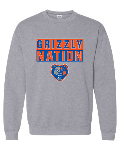 Grand Oaks Grizzlies Nation #1 Men's Sweatshirt